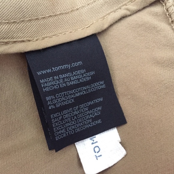 Tommy Hilfiger khaki skirt -Size 4 - Picture 7 of 8